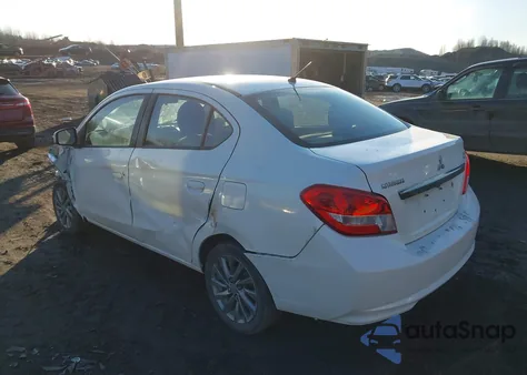 2018 Mitsubishi Mirage G4 Es z USA, uszkodzony, nr VIN ML32F3FJ7JHF10010